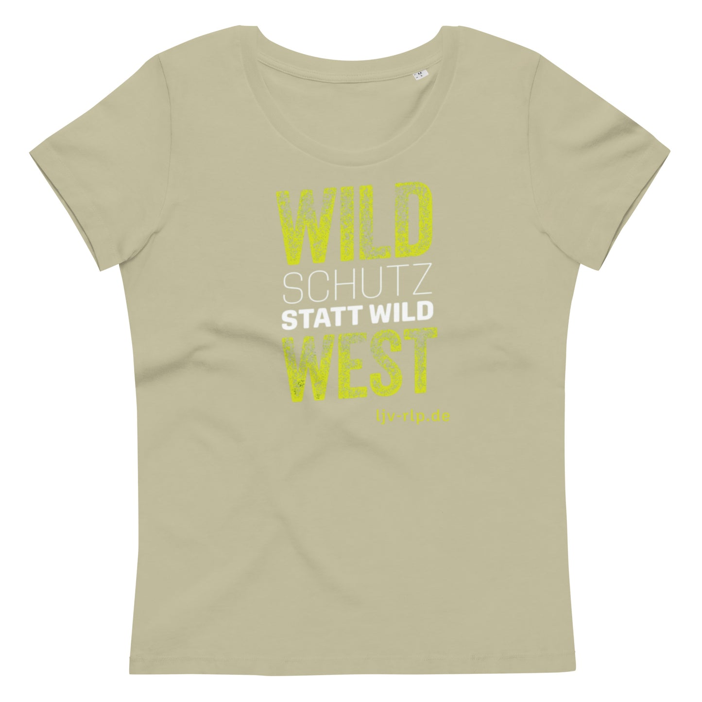 T-Shirt "Wildschutz statt Wildwest" (Slimfit)